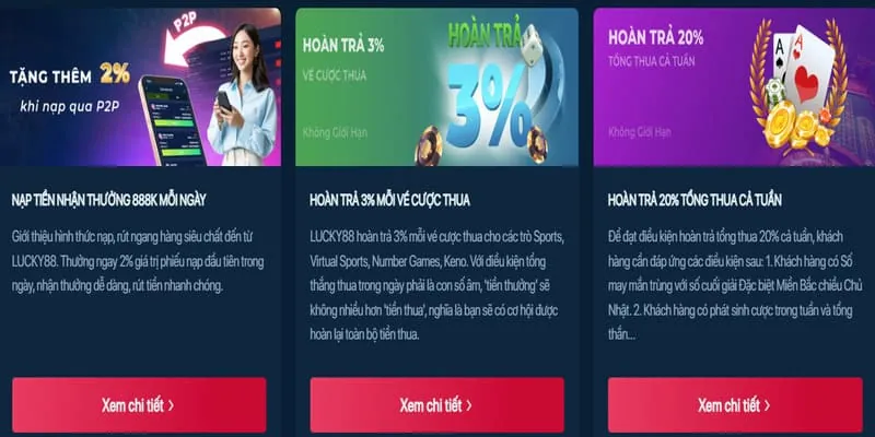 Thông báo về các chương trình khuyến mãi j33 mới